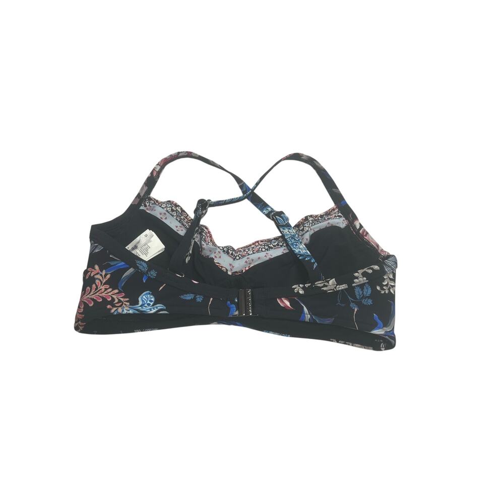 Seafolly “Water Garden” Bralette Bikini Top Size 10 | Pre-Owned | Luxe Floral - Picture 3 of 5